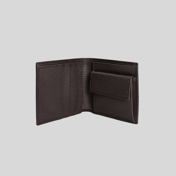 GUCCI Men's Signature Bifold Wallet With Coin Compartment RS-150413