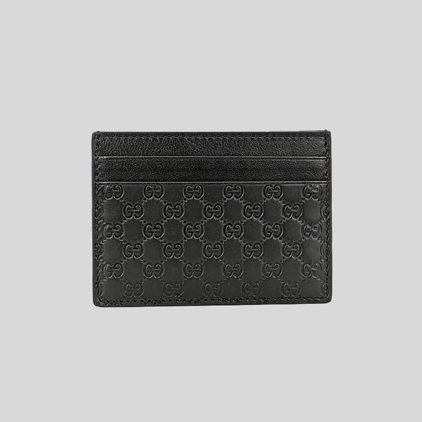 Gucci Microguccissima Card Holder Black RS-262837