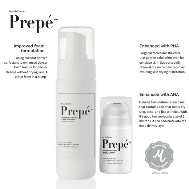 PREPE 3 in 1 Mousse Cleanser