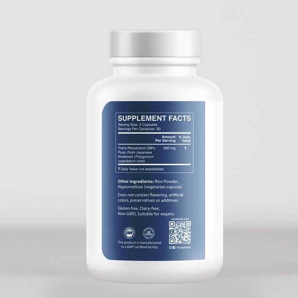 Xandro Trans Resveratrol 500 mg