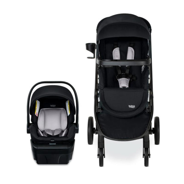 Britax Willow Brook Travel System in Onyx Glacier (US)