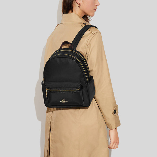 Coach C9866 Sullivan Backpack In Blocked Signature Canvas IN Khaki