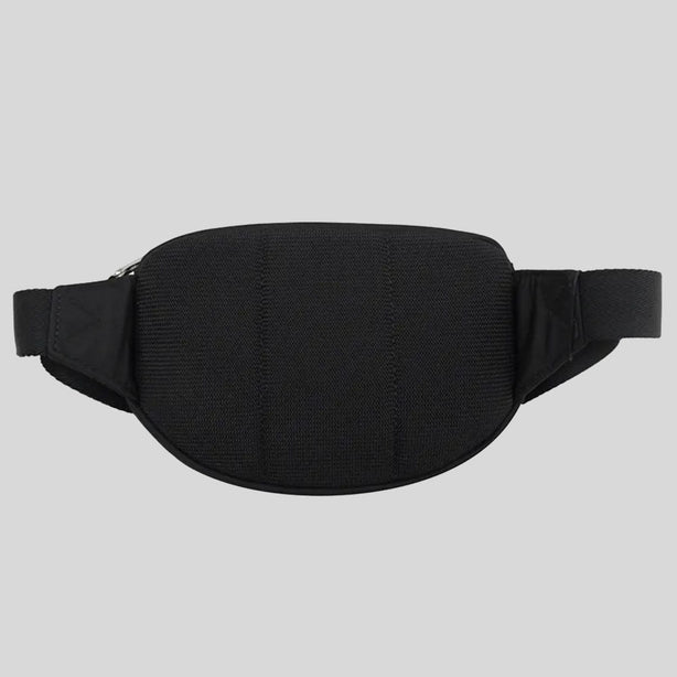 Burberry Cannon Branded Nylon Belt/Crossbody Bag Black RS-80528871