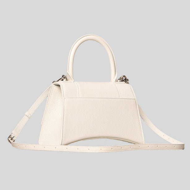 BALENCIAGA Hourglass Small Handbag in White RS-594516