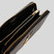 SAINT LAURENT YSL Cassandre Matelasse Zip Around Wallet In Grain De Poudre Embossed Leather Black RS-358094BOW01