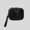SAINT LAURENT YSL Lou Baby Shoulder Bag Black RS-6350882Q7474