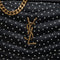 SAINT LAURENT YSL Lou Baby Shoulder Bag Black RS-6350882Q7474