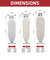 E70883 Rene Ironing Board Classic L 120X40Cm