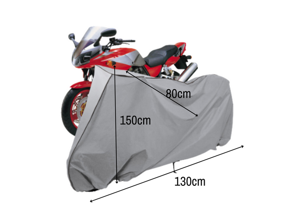R6380.50 Rayen Motorcycle Cover (Large) Grey