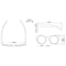 Real Shades Screen Shades (4yrs+) Chill Matte Dusty Rose with Pouch