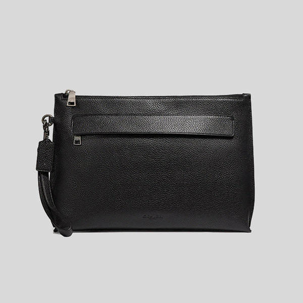 Coach Carryall Pouch Black RS F28614 Robinsons Singapore