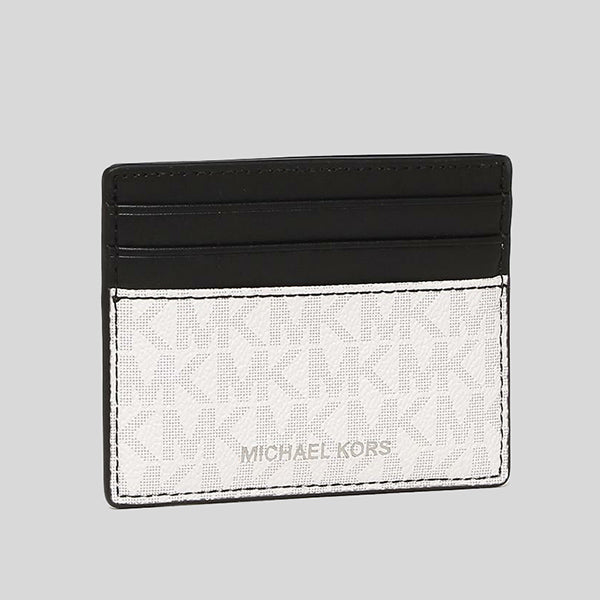 Michael Kors Cooper Tall Card Case In Signature Canvas Bright White RS-36U9LCRD1B