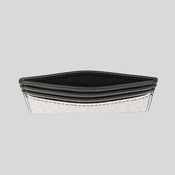 Michael Kors Cooper Tall Card Case In Signature Canvas Bright White RS-36U9LCRD1B