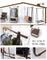 E70461 Rene Swing Clothes Storage Rack Brown