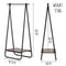 E70461 Rene Swing Clothes Storage Rack Brown