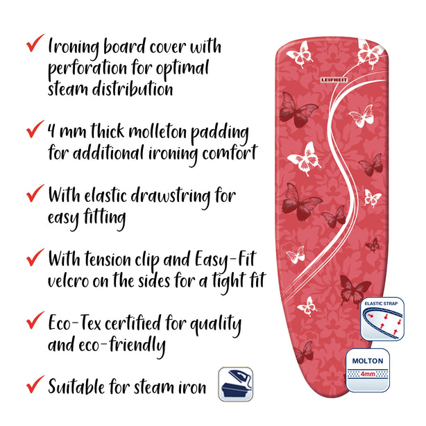 L71613 Leifheit Ironing Board Cover Perfect Steam Express S/M 125 X 40Cm