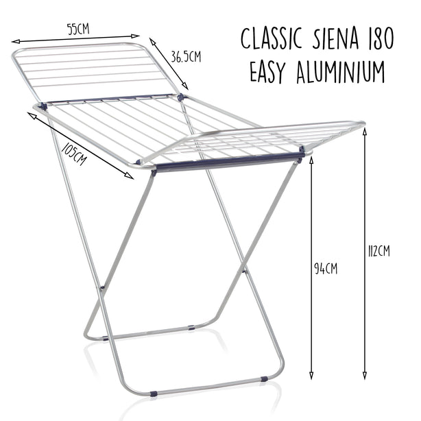 L81151 Laundry Dryer Siena 180 Aluminium