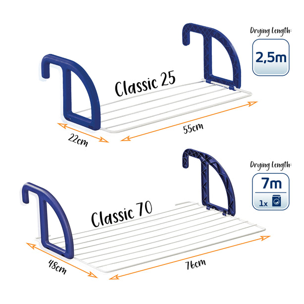 L83046 Leifheit Classic 25 Hanging Dryer