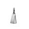X Nihilo St Tropez Vegan Leather Luggage Tag Silver