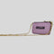 Moschino Couture Teddy Embroidered Chain Crossbody Bag Soft Lilac RS-A7525