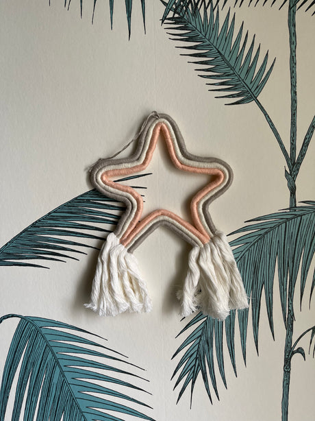 Starry Macrame Wall Hanging