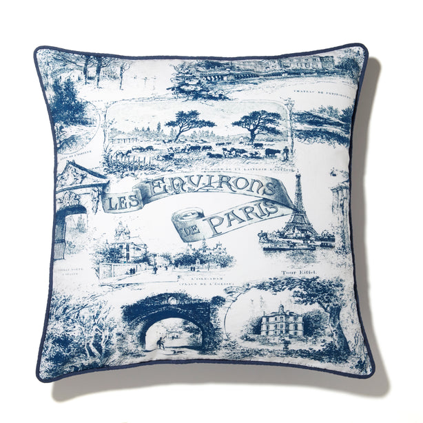 Toile De Jouy Paris Cushion Cover