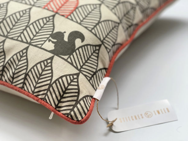 Arches Cushion Cover Terra