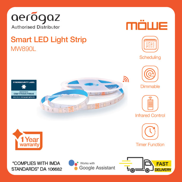 Mowe MW890L Smart LED Light Strip (5m)