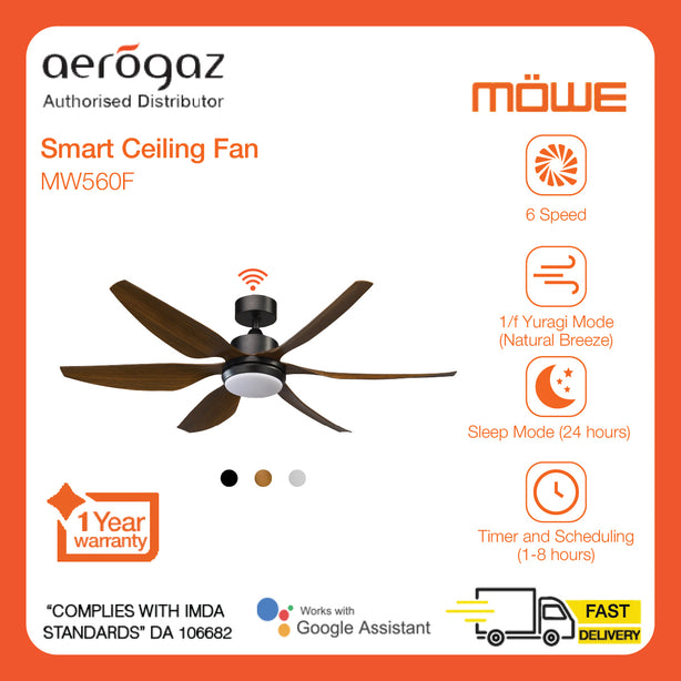 Mowe Smart Ceiling Fan 56