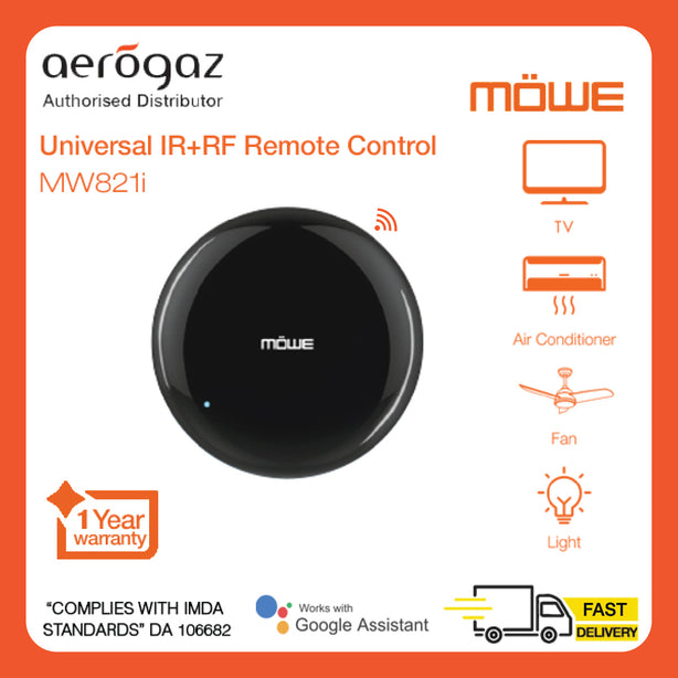 MOWE MW821i Universal IR+RF Remote Control