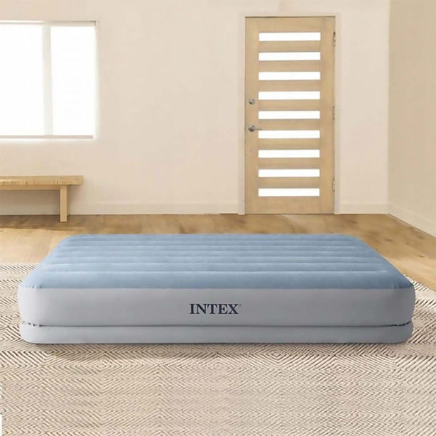 Intex Dura-Beam® Plus - Comfort Air Mattress 36cm w/ Fastfill USB Pump - Twin