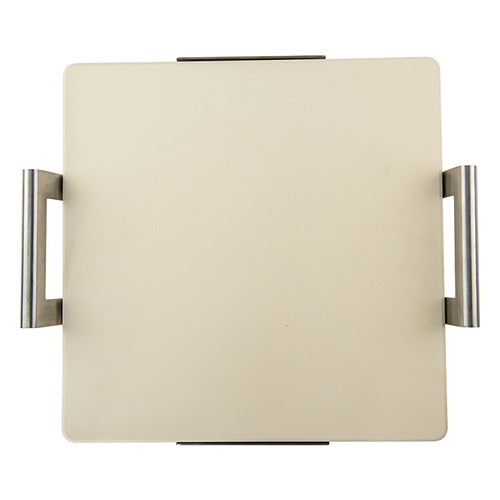 Nordicware Cordierite Ceramic Stone Square Pizza Stone With S/S Rack