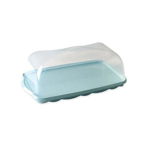 Nordicware Plastic Loaf Cake Keeper With Translucent Lid