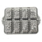 Nordicware Cast Alum Holiday Mini Loaf Cake Pan