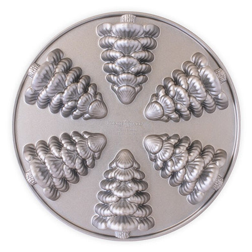 Nordicware Cast Aluminium Evergreen Cakelets Pan