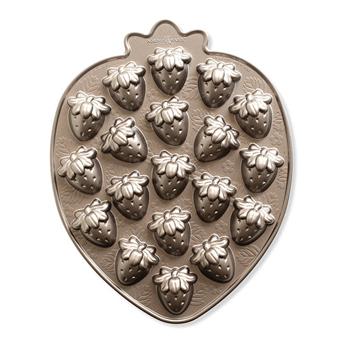 Nordicware Cast Aluminium Strawberry Bitelet Pan