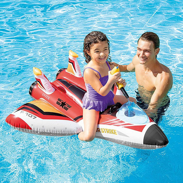 Intex Water Gun Plane Ride-on - Red