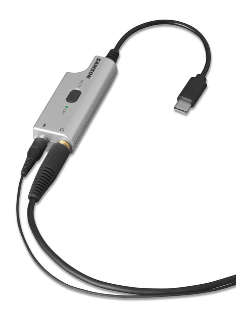 Samson LMU1 Broadcast Lavalier Microphone with USB Adapter