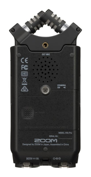 Zoom H4n Pro 4-Input / 4-Track Portable Handy Recorder – Black