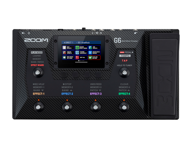 Zoom G6 Multi-effects Processor with Expression Pedal