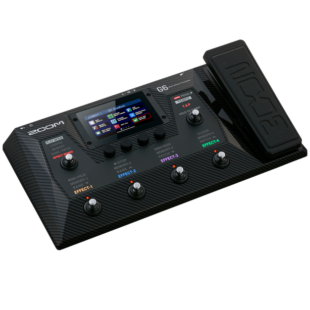 Zoom G6 Multi-effects Processor with Expression Pedal