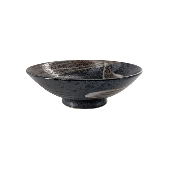 Tsuru Seasonal Japanese Tableware Collection 24cm V-Shaped Bowl, Sac084