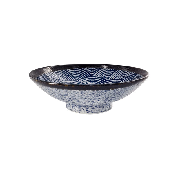 Tsuru Seasonal Japanese Tableware Collection 24cm V-Shaped Bowl, Sac082