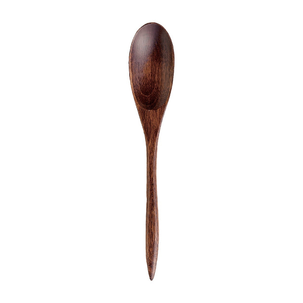 Tsuru Japanese Wooden Cutlery 19.8cm Porridge Spoon