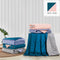 Marie Claire Montaigne 100% Modal 1000TC Summer Quilt - Aurora/Rosita (Reversible)