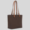 Michael Kors Jet Set Medium Logo Pocket Tote Bag Brown RS-35F3GTVT3B