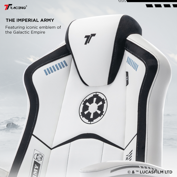 TTRacing Duo V4 Gaming Chair - Stormtrooper Edition