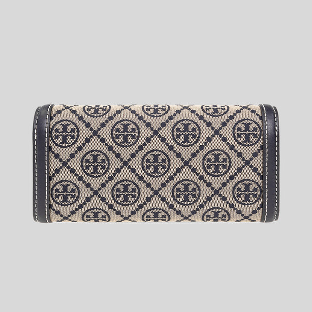 Tory Burch T Monogram Jacquard Wallet Crossbody Tory Navy RS-135846