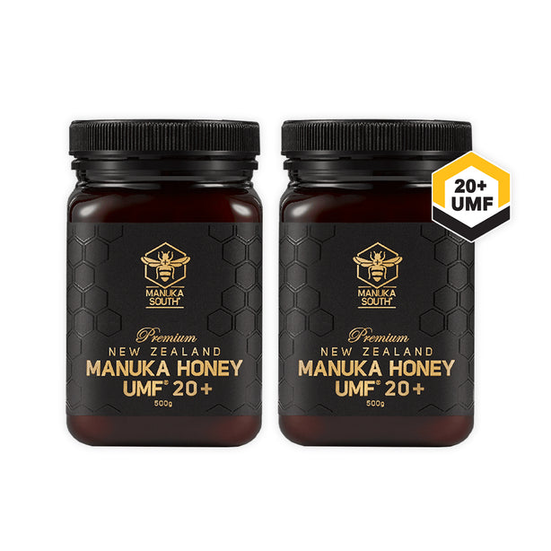 Manuka South Manuka Honey UMF 20+ 500g (Bundle of 2)