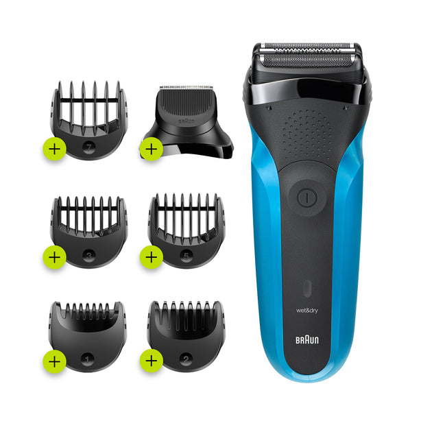 Braun Series 3 310BT 3-in-1 Wet & Dry Electric Shaver for Men Shave & Style